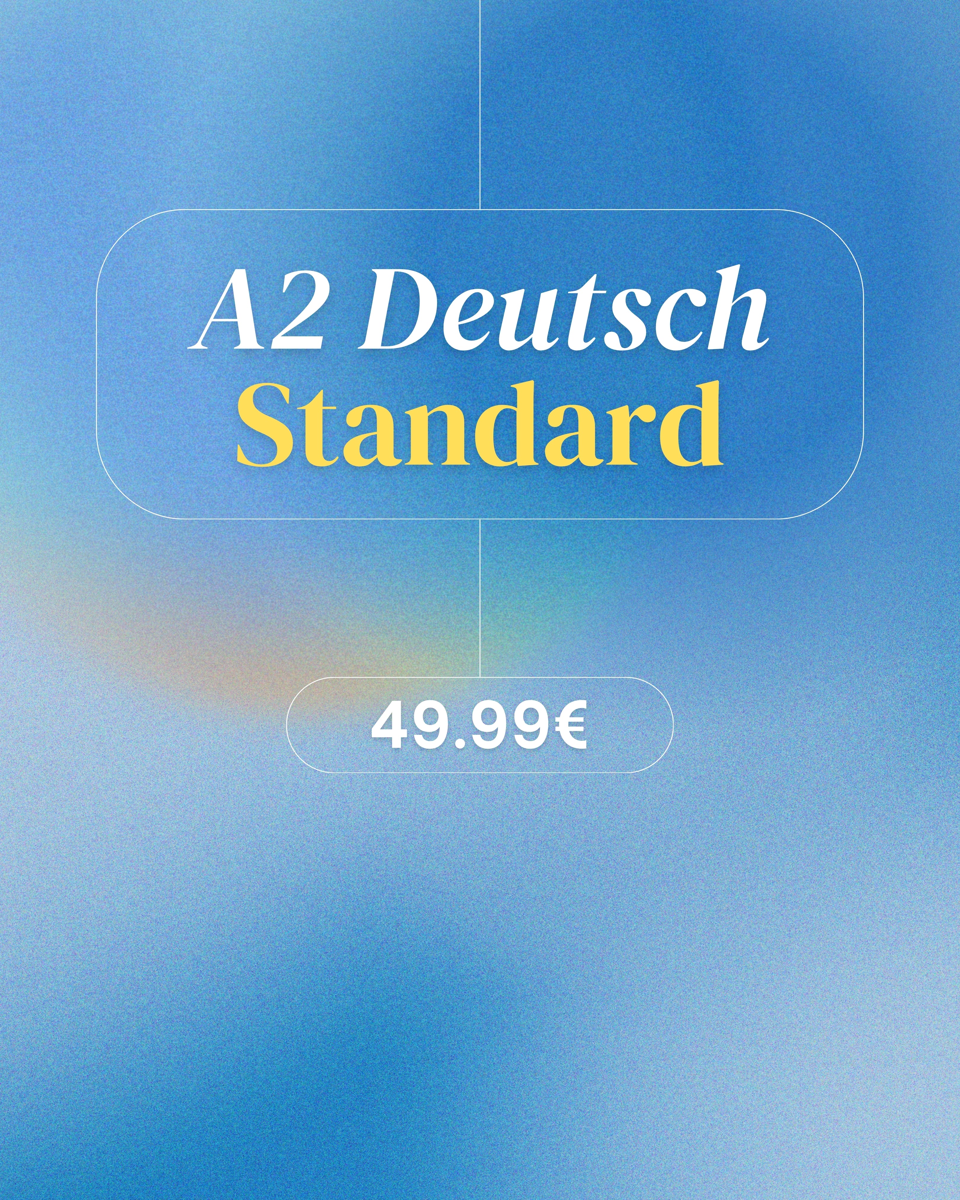 A2 Deutsch Standart - Monatsabo